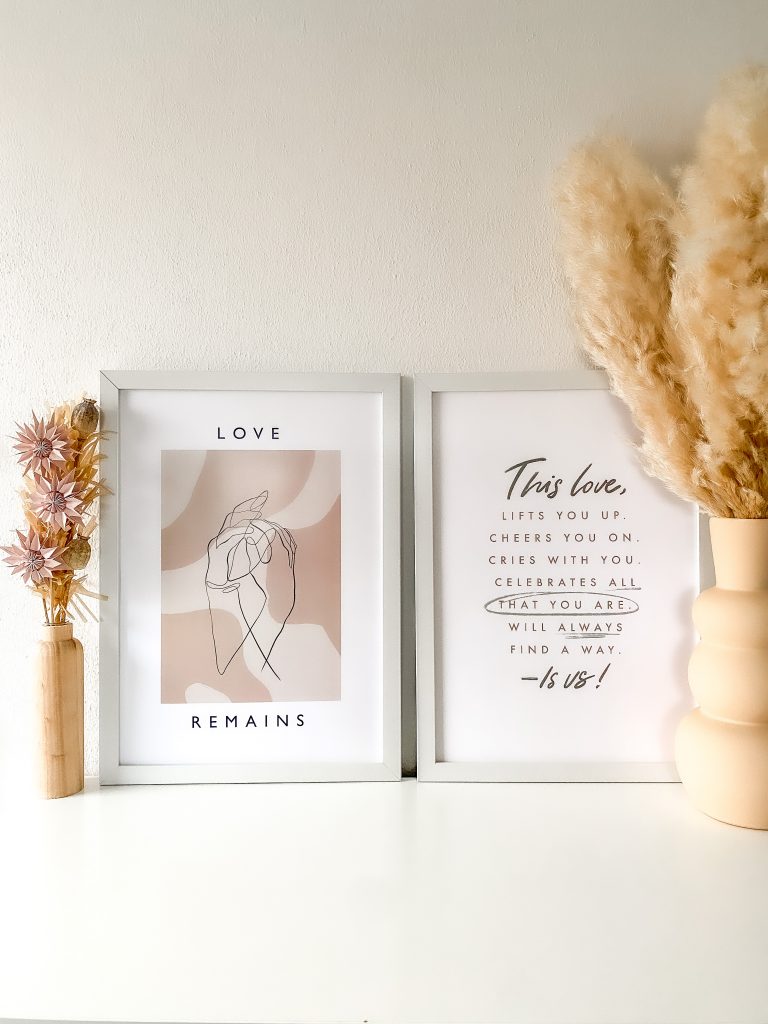 THIS LOVE REMAINS POSTER SET