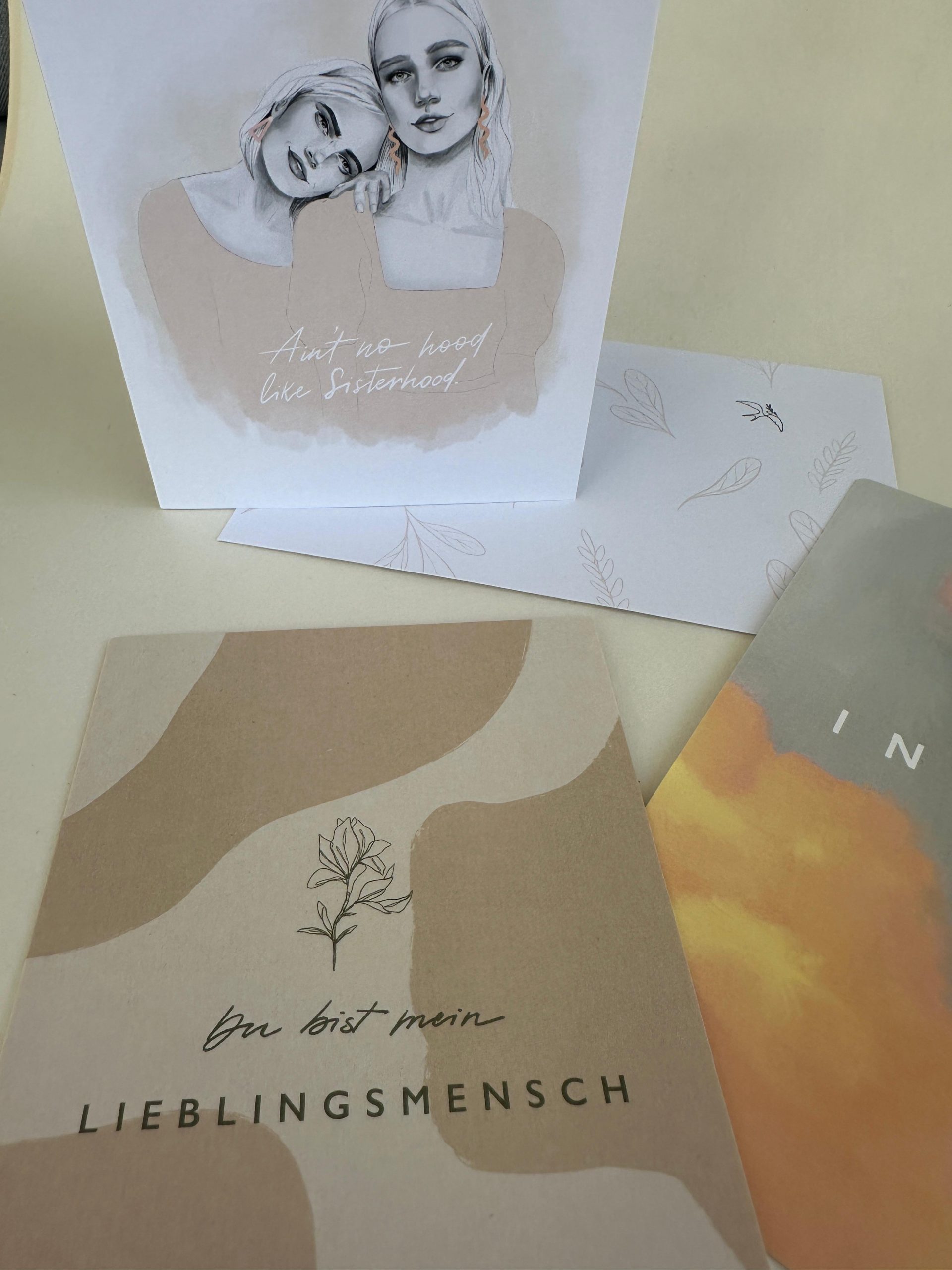 Für Für die Freundin Kartenset, Ansicht 6